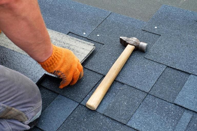 Daniel Hood Roofing Contractor Replaces Roof Shingles on Knoxville, TN Home During Roof Repair